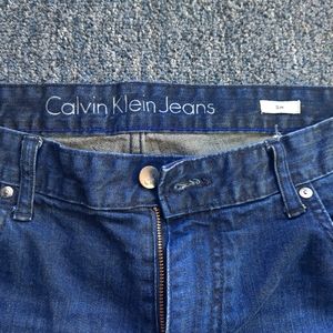 slim fit Mens calvin klein jeans